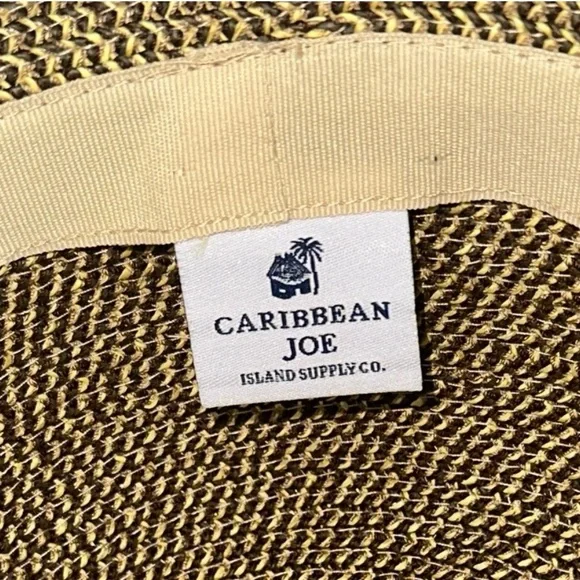 Caribbean Joe Sun Hat w/Chin Strap-Natural Color-one size-Packable-4.5 Inch Brim - Picture 8 of 10